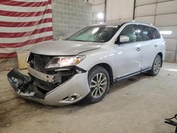 Salvage cars for sale from Copart Columbia, MO: 2015 Nissan Pathfinder S