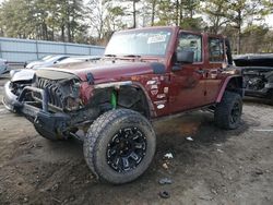 Salvage cars for sale from Copart Austell, GA: 2008 Jeep Wrangler Unlimited Sahara