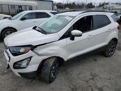 Salvage cars for sale from Copart Pennsburg, PA: 2018 Ford Ecosport SES