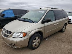 Dodge Grand Caravan sxt salvage cars for sale: 2006 Dodge Grand Caravan SXT