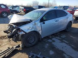 Salvage cars for sale from Copart Indianapolis, IN: 2018 Toyota Corolla L