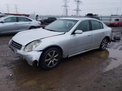 2006 Infiniti G35 en venta en Elgin, IL