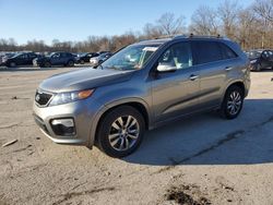 Salvage cars for sale from Copart Ellwood City, PA: 2013 KIA Sorento SX