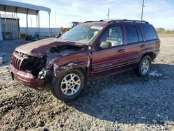 Salvage cars for sale from Copart Tifton, GA: 1999 Jeep Grand Cherokee Limited