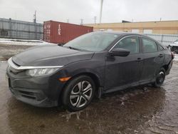 Salvage cars for sale from Copart Ontario Auction, ON: 2016 Honda Civic LX