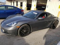 Salvage cars for sale at Dyer, IN auction: 2018 Porsche Cayman