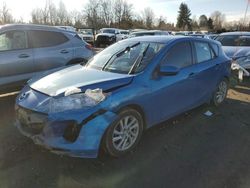 Salvage cars for sale at Portland, OR auction: 2012 Mazda 3 I