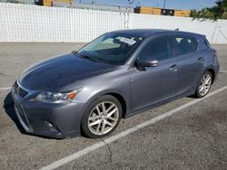 Salvage cars for sale at Van Nuys, CA auction: 2016 Lexus CT 200