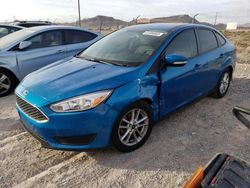 Salvage cars for sale at North Las Vegas, NV auction: 2015 Ford Focus SE