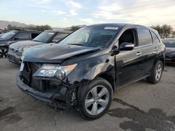 Salvage cars for sale at Las Vegas, NV auction: 2010 Acura MDX Technology