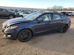 Salvage cars for sale at Davison, MI auction: 2020 Ford Fusion SE