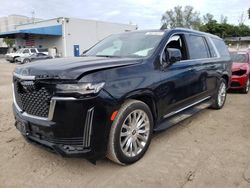 Vehiculos salvage en venta de Copart Opa Locka, FL: 2021 Cadillac Escalade ESV Premium Luxury