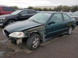 Salvage cars for sale from Copart Las Vegas, NV: 1999 Honda Civic EX