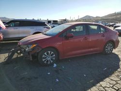 Toyota Corolla LE salvage cars for sale: 2021 Toyota Corolla LE