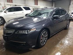 Acura TLX salvage cars for sale: 2016 Acura TLX Advance