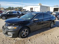 Salvage cars for sale from Copart New Orleans, LA: 2017 Chevrolet Malibu LS