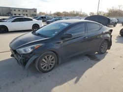 Salvage cars for sale from Copart Wilmer, TX: 2015 Hyundai Elantra SE