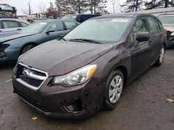 Salvage cars for sale at New Britain, CT auction: 2012 Subaru Impreza