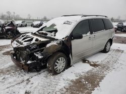 Salvage cars for sale from Copart Central Square, NY: 2008 Toyota Sienna CE