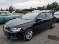 Salvage cars for sale at San Martin, CA auction: 2014 Volkswagen Jetta Base