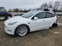 Salvage cars for sale from Copart Windsor, NJ: 2021 Tesla Model Y