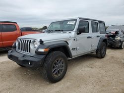 Salvage cars for sale from Copart San Antonio, TX: 2024 Jeep Wrangler Sport