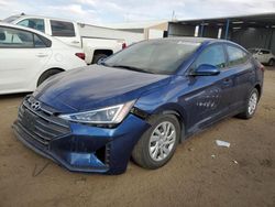 Salvage cars for sale from Copart Brighton, CO: 2019 Hyundai Elantra SE