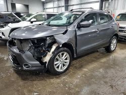 Salvage cars for sale at Ham Lake, MN auction: 2018 Nissan Rogue Sport S