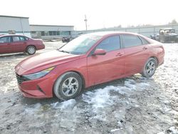 Salvage cars for sale at Leroy, NY auction: 2021 Hyundai Elantra SE