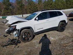 Jeep salvage cars for sale: 2021 Jeep Cherokee Latitude Plus