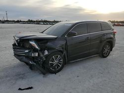 Vehiculos salvage en venta de Copart Arcadia, FL: 2018 Toyota Highlander SE