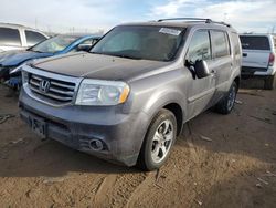 Vehiculos salvage en venta de Copart Brighton, CO: 2015 Honda Pilot SE