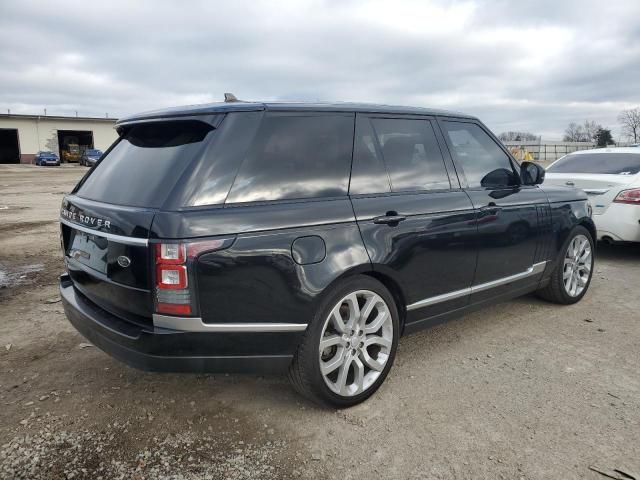 2016 Land Rover Range Rover HSE