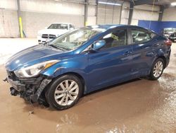 Salvage cars for sale at Chalfont, PA auction: 2014 Hyundai Elantra SE
