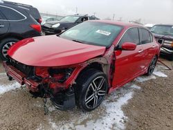 Honda Vehiculos salvage en venta: 2016 Honda Accord Sport