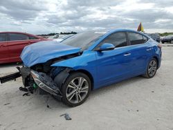 Salvage cars for sale from Copart West Palm Beach, FL: 2017 Hyundai Elantra SE