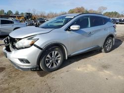 Salvage cars for sale from Copart Florence, MS: 2015 Nissan Murano S