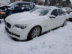 BMW 750 lxi salvage cars for sale: 2013 BMW 750 LXI