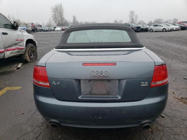 2008 Audi A4 3.2 Cabriolet Quattro