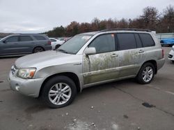 Salvage cars for sale at Brookhaven, NY auction: 2007 Toyota Highlander Hybrid