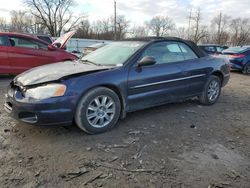 Salvage cars for sale at Columbus, OH auction: 2004 Chrysler Sebring Limited