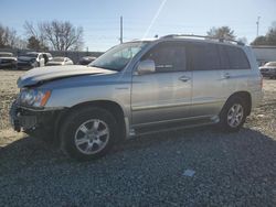 Salvage cars for sale from Copart Mebane, NC: 2003 Toyota Highlander Limited