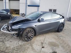 Salvage cars for sale at Windsor, NJ auction: 2021 Tesla Model Y