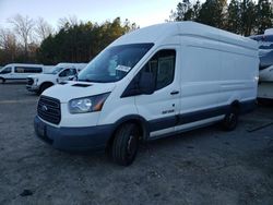 Salvage cars for sale from Copart Sandston, VA: 2017 Ford Transit T-350