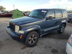Salvage cars for sale from Copart Tucson, AZ: 2008 Jeep Liberty Sport