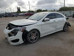 Salvage cars for sale at Miami, FL auction: 2015 Mercedes-Benz CLA 250