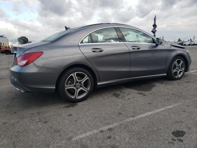 2018 Mercedes-Benz CLA 250