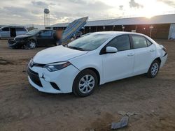 Salvage cars for sale at Phoenix, AZ auction: 2016 Toyota Corolla L