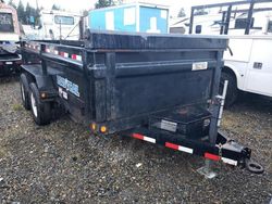 Salvage trucks for sale at Graham, WA auction: 2013 Trail King Dump Trailer