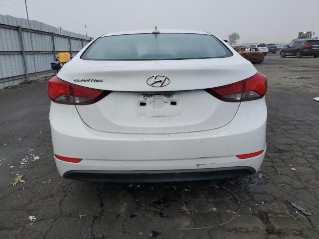 2016 Hyundai Elantra SE